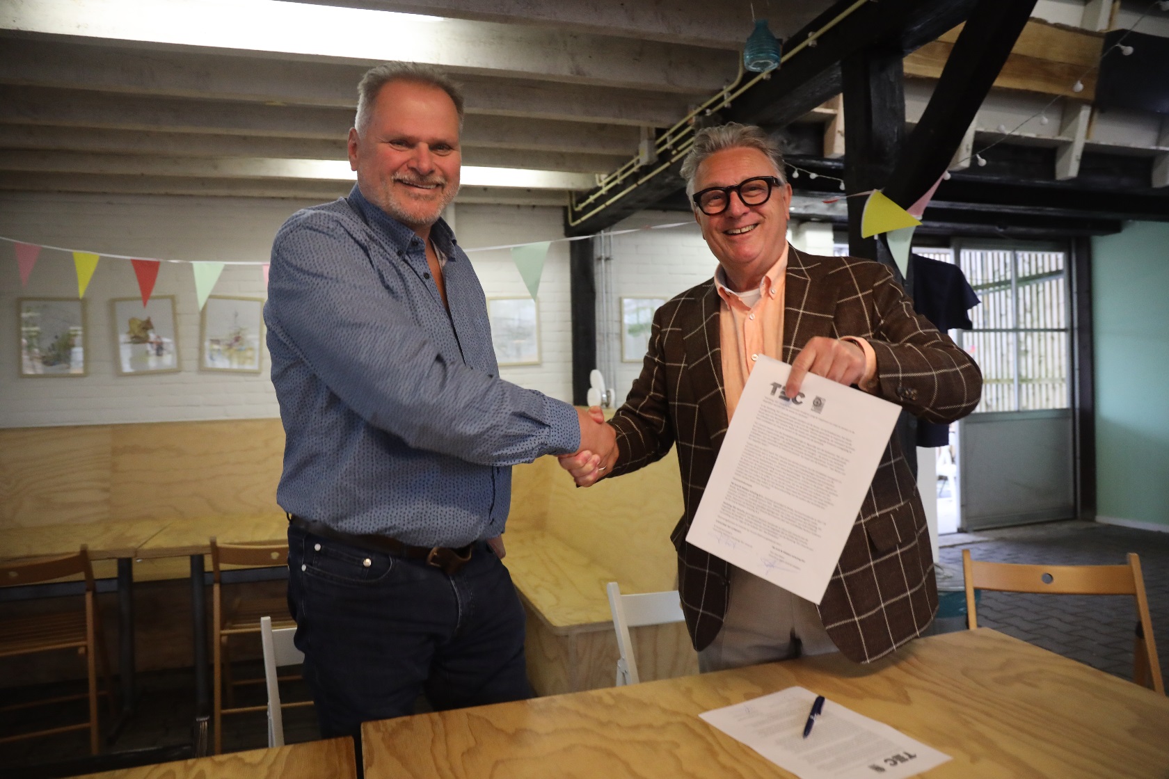 Sponsorcontract IW- Opleidingen en De Ontdekhal